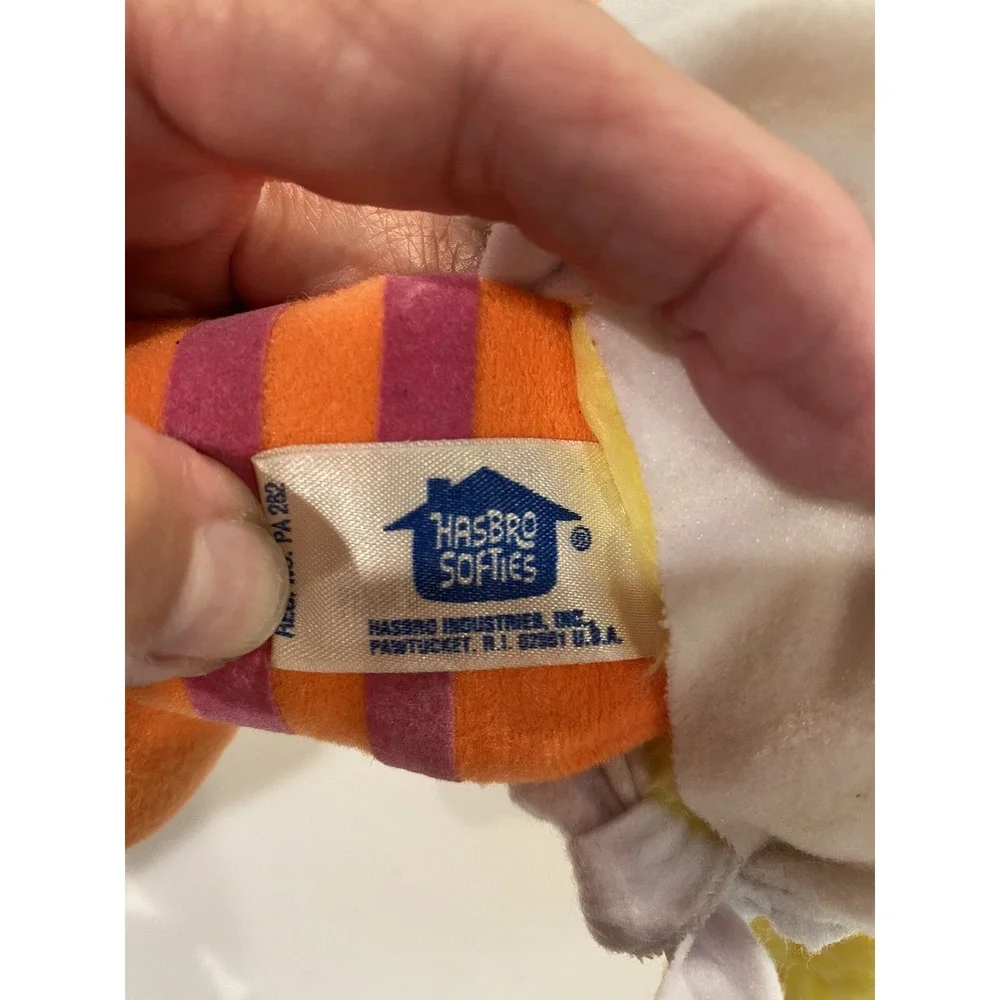 Vintage Hasbro Sesame Street Softie Baby Big Bird‎ W/ Luv Diaper Plush